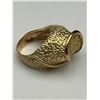 Image 7 : 14K Fancy Textured Design Ring – APPRAISED $6000
