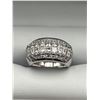 Image 1 : Ladies 18K White Gold Diamond Ring -APPRAISED $27,000