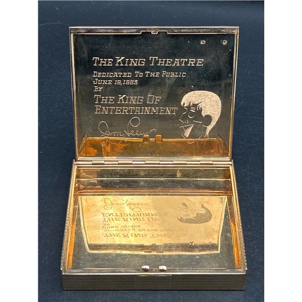 14K Gold Jerry Lewis Inscribed Cigarette Case – APPRAISED $25,000