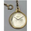 Image 8 : Longines 18K Gold Pocket Watch & Chain -APPRAISED $10,000