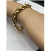 Image 1 : 18K Yellow Gold Rolo Bracelet -APPRAISED $5500