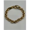Image 3 : 18K Yellow Gold Rolo Bracelet -APPRAISED $5500