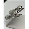 Image 3 : 18K White Gold Diamond Earring Set -APPRAISED $145,000
