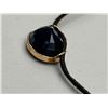 Image 5 : 14K Gold Natural Blue Sapphire Pendant -APPRAISED $1000