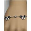 Image 5 : Blue Sapphire Girl Butterfly Bracelet -APPRAISED $1000