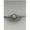 Image 2 : 14K White Gold Diamond Ring,-APPRAISED $3135