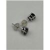 Image 5 : 14K White Gold Diamond Stud Earrings – APPRAISED $1600
