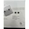 Image 7 : 14K White Gold Diamond Stud Earrings – APPRAISED $1600