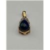Image 3 : 14K Gold Opal and Diamond Pendant -APPRAISED $4100