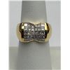 Image 1 : 18K  Gold Diamond Cluster Ring -APPRAISED $13,500