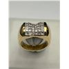 Image 3 : 18K  Gold Diamond Cluster Ring -APPRAISED $13,500