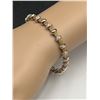 Image 1 : 14K White & Yellow Gold Ladies Bracelet – APPRAISED $3900