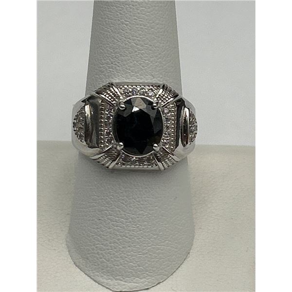 Gents Natural Sapphire Ring -APPRAISED $865