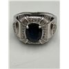 Image 3 : Gents Natural Sapphire Ring -APPRAISED $865