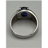 Image 6 : Gents Blue Sapphire Ring -APPRAISED $860