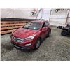 Image 4 : PARKSVILLE - 2016 HYUNDAI SANTA FE, RED, 157708 KMS, ALL WHEEL DRIVE. - J357356