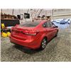 Image 15 : PARKSVILLE - 2018 KIA FORTE LX, RED, 182941 KMS, FRONT WHEEL DRIVE. - D170156