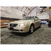 Image 3 : PARKSVILLE - 2003 NISSAN ALTIMA, GOLD, 159216 KMS, FRONT WHEEL DRIVE. - J124194