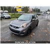 Image 2 : DUNCAN - 2016 NISSAN MICRA, GREY, 180894 KMS, FRONT WHEEL DRIVE. - D252746