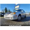 Image 1 : DUNCAN - 2006 HYUNDAI ACCENT, SILVER, 300486 KMS, FRONT WHEEL DRIVE. - D358213