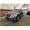 Image 3 : PARKSVILLE - 2014 NISSAN PATHFINDER, GREY, 165610 KMS, FOUR WHEEL DRIVE. - D731651