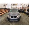 Image 7 : PARKSVILLE - 2014 NISSAN PATHFINDER, GREY, 165610 KMS, FOUR WHEEL DRIVE. - D731651