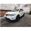 Image 1 : PARKSVILLE - 2009 NISSAN MURANO, WHITE, 145664 MILES KMS, ALL WHEEL DRIVE. - B106250