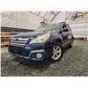 Image 1 : PARKSVILLE - 2013 SUBARU OUTBACK, BLUE, 213584 KMS, ALL WHEEL DRIVE. - D298489