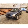 Image 3 : PARKSVILLE - 2006 HYUNDAI TUCSON, BLUE, 288053 KMS, ALL WHEEL DRIVE. - P455417