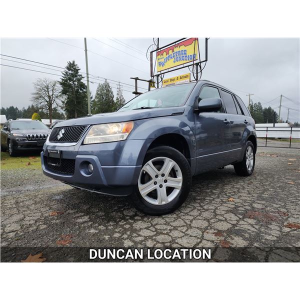 DUNCAN - 2007 SUZUKI GRAND VITARA, GRAY, 253767 KMS, 4X4. - D203960