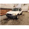 Image 1 : PARKSVILLE - 2006 FORD ESCAPE, WHITE, 258420 KMS, FOUR WHEEL DRIVE. - JC73909
