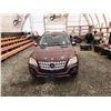 Image 7 : PARKSVILLE - 2009 MERCEDES ML320, RED, 285413 KMS, ALL WHEEL DRIVE. - P525310