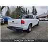 Image 9 : DUNCAN - 2002 CHEVROLET S10, WHITE, 197029 KMS, REAR WHEEL DRIVE. - D228263