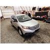 Image 10 : PARKSVILLE - 2014 HONDA CRV, SILVER, 322089 KMS, ALL WHEEL DRIVE. - D100861