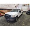 Image 4 : PARKSVILLE - 2007 FORD F150, WHITE, 238655 KMS, REAR WHEEL DRIVE. - BA29250