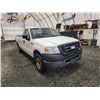 Image 9 : PARKSVILLE - 2007 FORD F150, WHITE, 238655 KMS, REAR WHEEL DRIVE. - BA29250