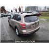 Image 14 : DUNCAN - 2014 SUBARU FORESTER, BROWN, 43789 KMS, "NO RESERVE". - D495688