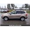 Image 16 : DUNCAN - 2014 SUBARU FORESTER, BROWN, 43789 KMS, "NO RESERVE". - D495688