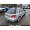 Image 10 : DUNCAN - 2005 SUBARU IMPREZA WAGON, SILVER, 157504 KMS, ALL WHEEL DRIVE. - D806464