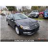 Image 6 : DUNCAN - 2014 VOLKSWAGEN PASSAT TDI, BLACK, 164597 KMS, FRONT WHEEL DRIVE. - J118209