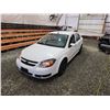 Image 4 : PARKSVILLE - 2005 CHEVY COBALT, WHITE, 206476 KMS, FRONT WHEEL DRIVE. - B550012