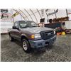 Image 13 : PARKSVILLE - 2007 FORD RANGER, GREY, 62195 KMS, REAR WHEEL DRIVE. - BA46854