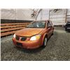 Image 3 : PARKSVILLE - 2006 PONTIAC PURSUIT, ORANGE, 126971 KMS, FRONT WHEEL DRIVE. - B826713