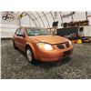Image 8 : PARKSVILLE - 2006 PONTIAC PURSUIT, ORANGE, 126971 KMS, FRONT WHEEL DRIVE. - B826713