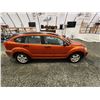 Image 12 : PARKSVILLE - 2007 DODGE CALIBER, ORANGE, 99584 KMS, FRONT WHEEL DRIVE. - B384319