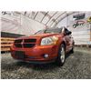 Image 2 : PARKSVILLE - 2007 DODGE CALIBER, ORANGE, 99584 KMS, FRONT WHEEL DRIVE. - B384319