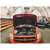 Image 32 : PARKSVILLE - 2007 DODGE CALIBER, ORANGE, 99584 KMS, FRONT WHEEL DRIVE. - B384319