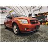 Image 8 : PARKSVILLE - 2007 DODGE CALIBER, ORANGE, 99584 KMS, FRONT WHEEL DRIVE. - B384319