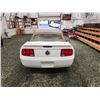 Image 19 : PARKSVILLE - 2007 FORD MUSTANG, WHITE, 174702 KMS, REAR WHEEL DRIVE. - D267925