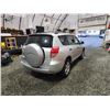 Image 15 : PARKSVILLE - 2008 TOYOTA RAV4, SILVER, 143454 MILES, FOUR WHEEL DRIVE. - D130718